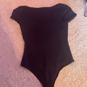 Abercrombie & Fitch black bodysuit size small